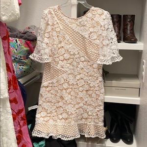 White lulus dress (large)